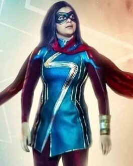 Kamala Khan Ms. Marvel Red and Blue Jacket