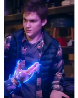 Matt Lintz Ms. Marvel Puffer Blue Vest