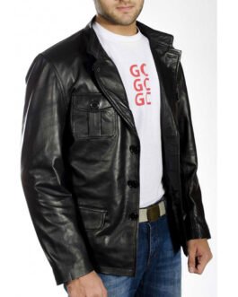 Lindsey Adams Buckingham Black Leather Jacket