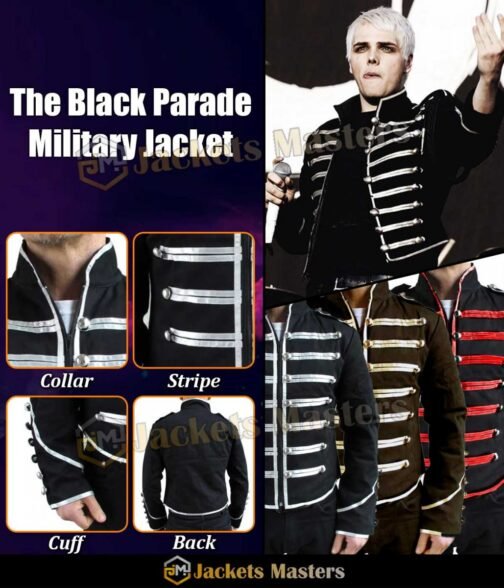 Gerard Way My Chemical Romance Steampunk Jacket - Image 21