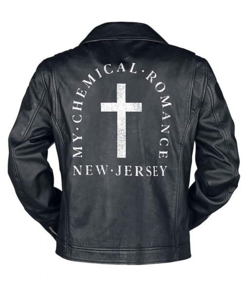New Jersey My Chemical Romance Black Jacket - Image 2