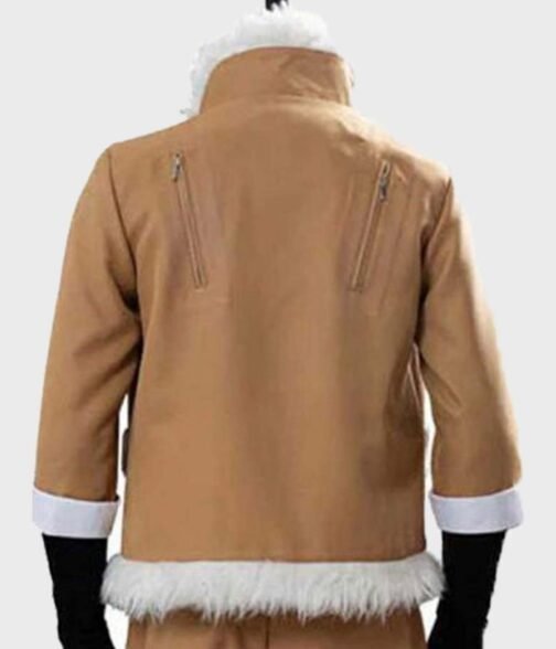 My Hero Academia Hawks Cotton Shearling Jacket - Image 3