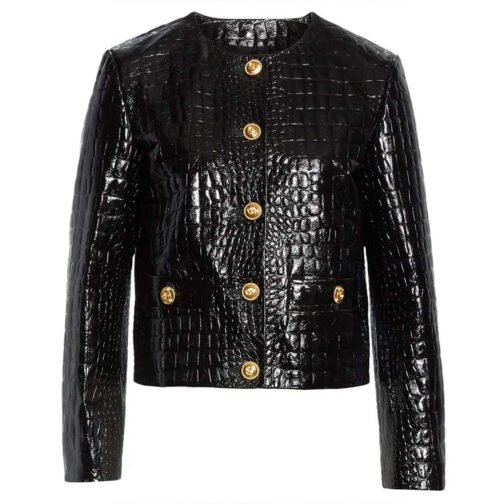 My Unorthodox Life Batsheva Haart Leather Jacket - Image 5