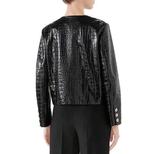 My Unorthodox Life Batsheva Haart Leather Jacket - Image 3