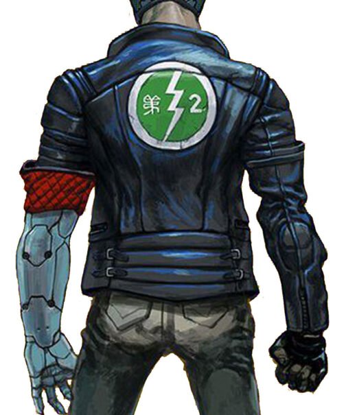 Puppy Ruiner Quilted Leather Jacket - Image 8