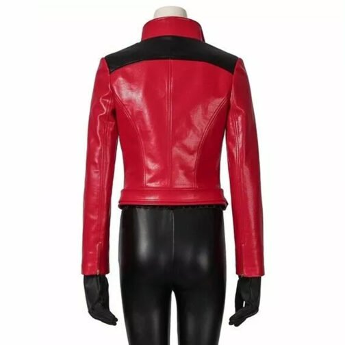 Naomi Brooke Watch Dogs Legion Leather Jacket - Image 3
