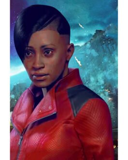 Naomi Brooke Watch Dogs Legion Leather Jacket