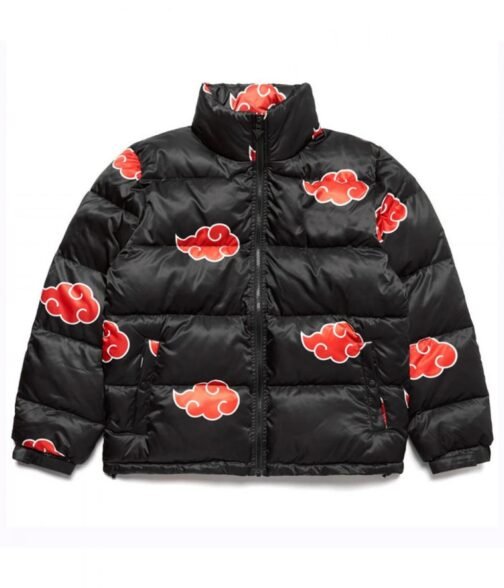 Akatsuki Black Puffer Jacket