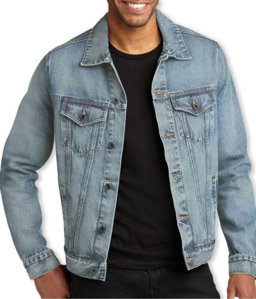 Red Moon Itachi Uchiha Naruto Denim Jacket - Image 11