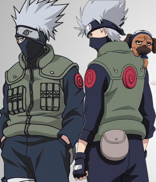 Kakashi Hatake Naruto Green Vest - Image 8