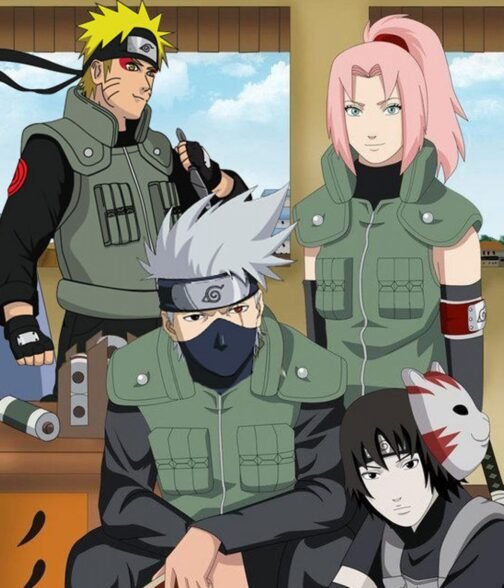 Kakashi Hatake Naruto Green Vest - Image 15