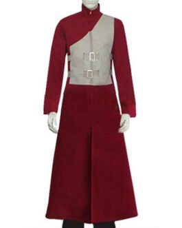 Gaara Naruto Shippuden Maroon and White Coat