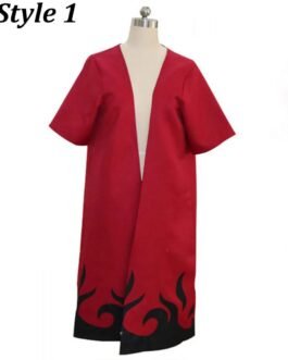 Naruto Uzumaki Naruto Shippuden Black and Red Cloak