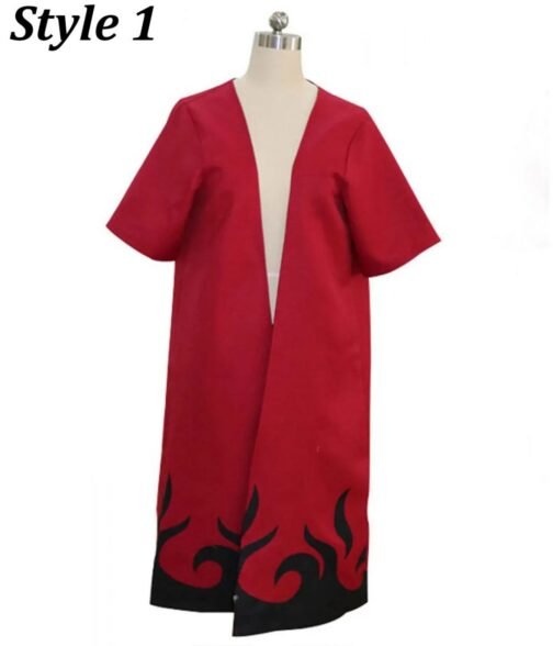 Naruto Uzumaki Naruto Shippuden Black and Red Cloak