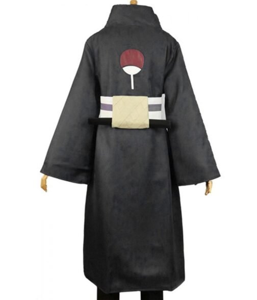 Naruto Shippuden Uchiha Obito Cotton Gray Cloak - Image 3
