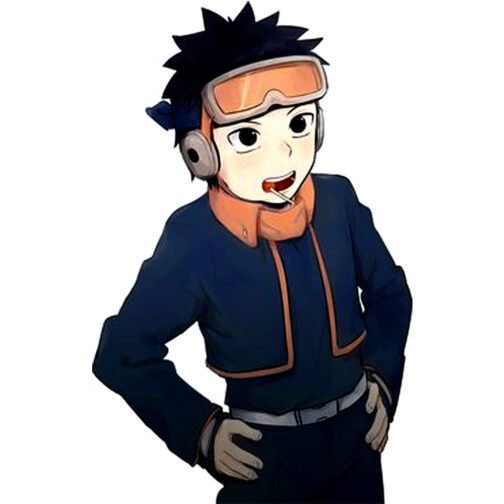 Uchiha Obito Naruto Cropped Black Jacket - Image 5