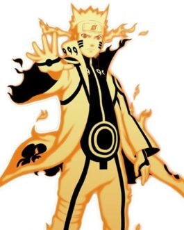 Naruto Uzumaki Naruto Shippuden Cotton Yellow Coat