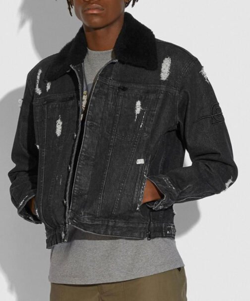 Michael B Jordan X Coach Denim Jacket - Image 9