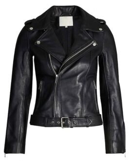 Yellowjackets Juliette Lewis Black Leather Jacket