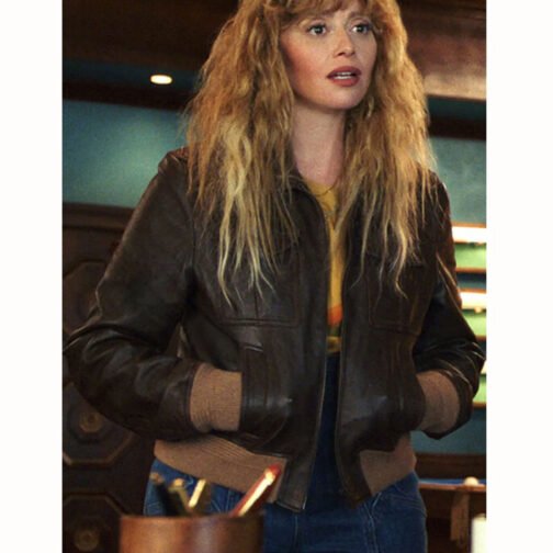 Natasha Lyonne Poker Face Multi-Pocket Leather Jacket - Image 11
