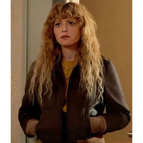 Natasha Lyonne Poker Face Multi-Pocket Leather Jacket - Image 9