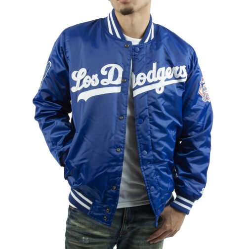 LA Dodgers National Satin Jacket - Image 7