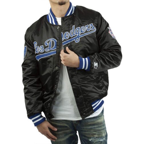 LA Dodgers National Satin Jacket - Image 8
