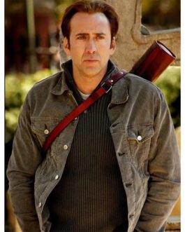 National Treasure Benjamin Franklin Gates Denim Gray Jacket