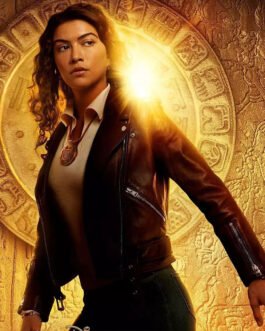 Lisette Olivera National Treasure Leather Jacket
