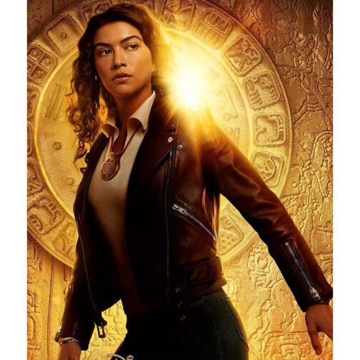 Lisette Olivera National Treasure Leather Jacket - Image 2