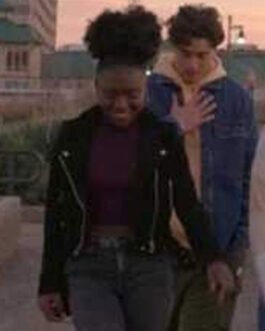 National Treasure Edge of History Zuri Reed Suede Jacket