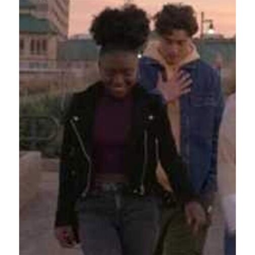 National Treasure Edge of History Zuri Reed Suede Jacket - Image 2