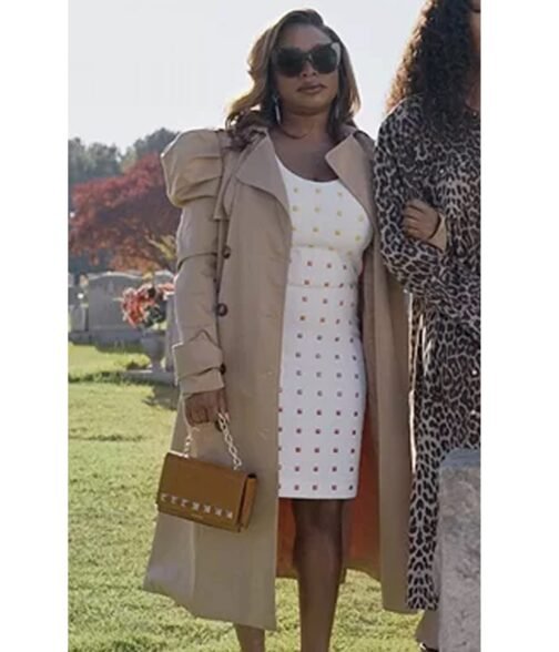 Queens Naturi Naughton Double Breasted Coat - Image 2