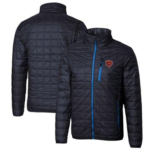 Gray/Navy Chicago Bears Rainier Puffer Jacket - Image 6