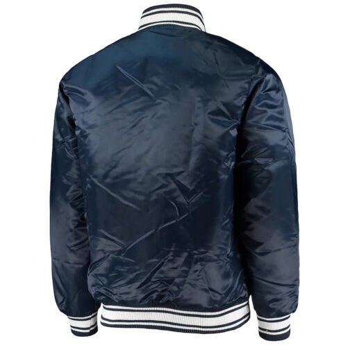 Tennessee Titans Locker Room Navy Satin Jacket - Image 2
