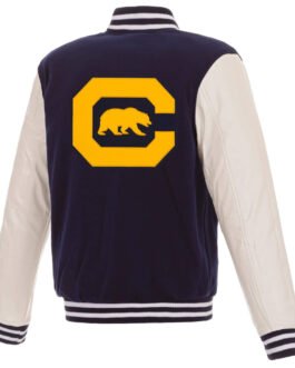 Navy/White California Golden Bears Varsity Jacket
