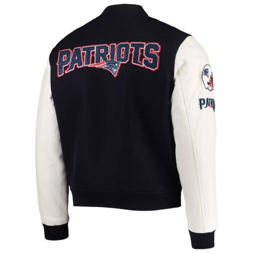 Varsity New England Patriots Logo Jacket - Image 3