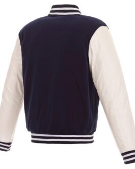 Navy/White Tennessee Titans Varsity Jacket