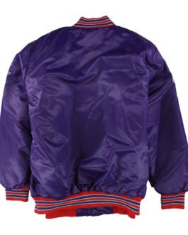 Purple NBA All Star 2000 Toronto Raptors Satin Jacket