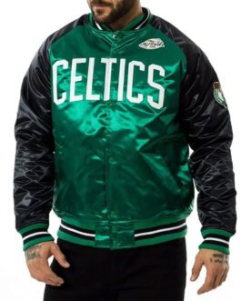 Boston Celtics The Finals 2008 Satin Jacket