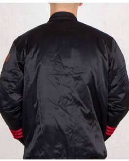 Chicago Bulls NBA Black Jacket
