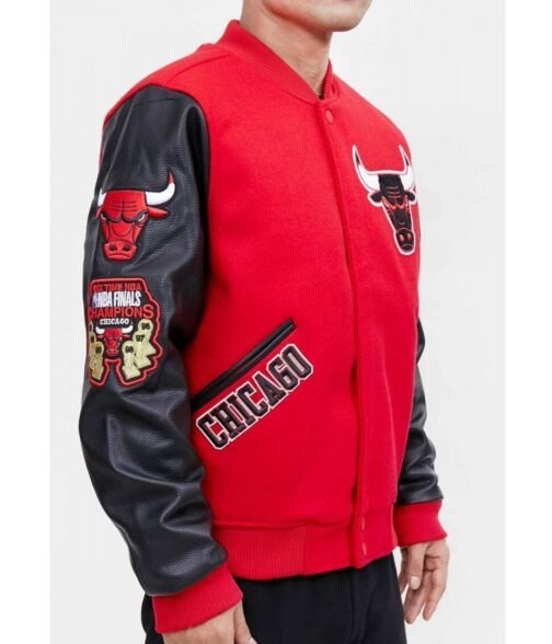 Chicago Bulls NBA Varsity Jacket - Image 7