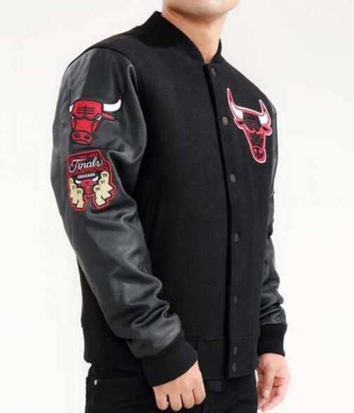Chicago Bulls NBA Varsity Jacket - Image 8