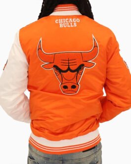 NBA Chicago Bulls Varsity Satin Jacket