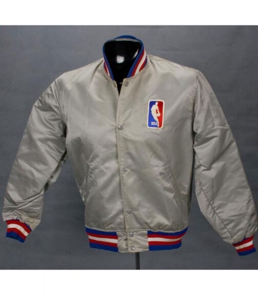Starter NBA Referee 80s Bomber Jacket - Image 4