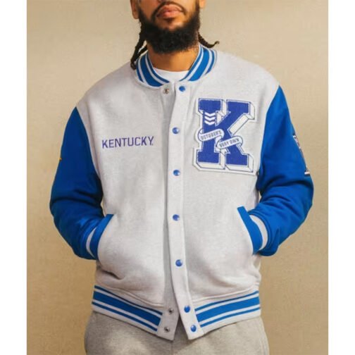 NCAA Kentucky Wildcats Varsity Jacket - Image 3