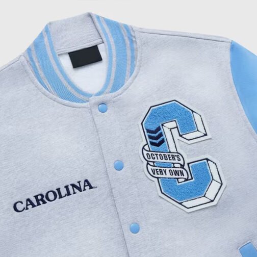 NCAA North Carolina Tar Heels OVO Varsity Jacket - Image 4