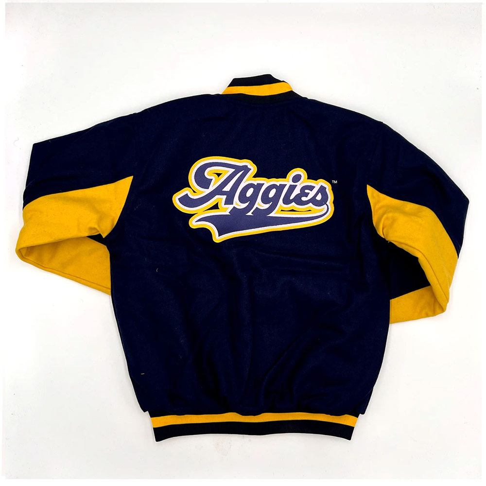 NCAT Ole Skool Letterman Jacket - Image 2