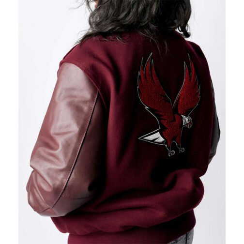 NCCU Eddie&Day Varsity Jacket - Image 2