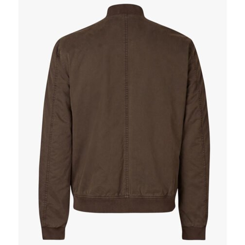 Wilmer Valderrama NCIS Bomber Brown Jacket - Image 3